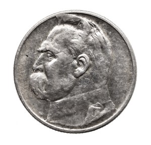 Poland, Second Republic, 2 zloty 1934 Pilsudski, Warsaw