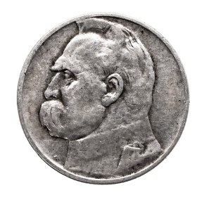 Poland, Second Republic, 2 zloty 1934 Pilsudski, Warsaw