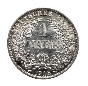 Germany, German Empire, 1 mark 1915 A, Berlin