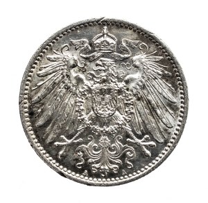 Germany, German Empire, 1 mark 1915 A, Berlin