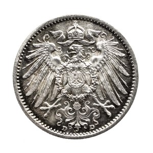 Niemcy, Cesarstwo Niemieckie, 1 marka 1915 D, Monachium