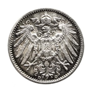 Germany, German Empire, 1 mark 1915 D, Munich