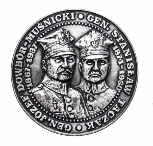 Poland, Gen. Dowbór-Muśnicki and Taczak Medal, Greater Poland Uprising 1918-1919 (1988)