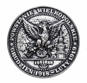Poland, Gen. Dowbór-Muśnicki and Taczak Medal, Greater Poland Uprising 1918-1919 (1988)