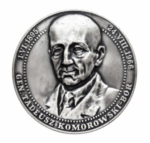 Poland, Medal Gen. Tadeusz Komorowski-Bór, Warsaw Uprising 1944 (1992)