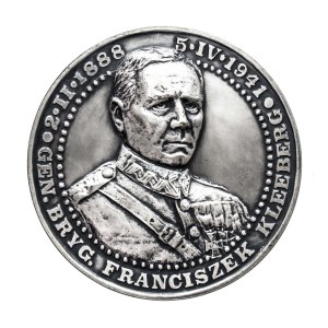 Polska, Medal Gen. Bryg. Franciszek Kleeberg, Bitwa pod Kockiem 1939 (1989)
