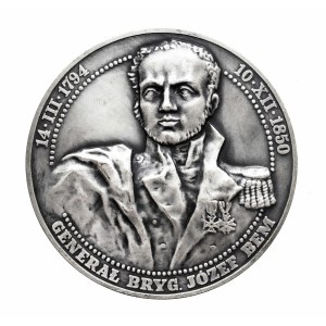 Polska, Medal Gen. Bryg. Józef Bem, Bitwa pod Iganiami 1831 (1992)