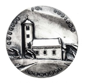 Poland, Medal of Boleslaw III the Wrymouth, Church of St. Idzi Inowlódz, PTAiN Koszalin