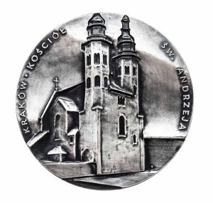 Poland, Wladyslaw II the Exile medal, St. Andrew's Church in Cracow, PTAiN Koszalin
