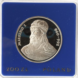 Poland, People's Republic of Poland, 200 gold 1979, Mieszko I