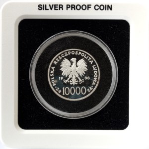 Poland, People's Republic of Poland, 10000 gold 1988, John Paul II - 10th Anniversary of the Pontificate