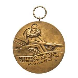 Polska, Medal Polski Związek Towarzystw Wioślarskich, Mistrzostwa Polski Seniorów, Szczecin 1982
