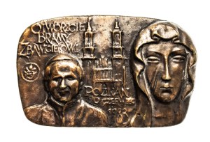 Poland, Medal John Paul II, Opening the Gate to the Savior, Poznan June 20, 1983