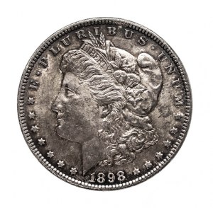 United States of America (USA), 1 Morgan dollar 1898, Philadelphia.