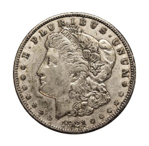 United States of America (USA), Morgan dollar 1921 S, San Francisco.