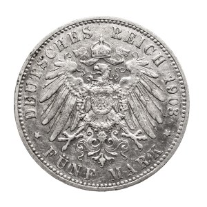 Niemcy, Cesarstwo Niemieckie, Prusy, 5 marek 1903 A, Berlin