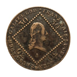 Austria, Franciszek I, 30 krajcarów 1807 A, Wiedeń