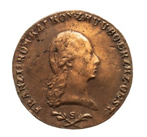 Austria, Francis II, 6 krajcars 1800 S, Smolnik