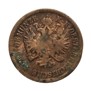 Austria, Franciszek Józef I, 4 krajcary 1861 A, Wiedeń