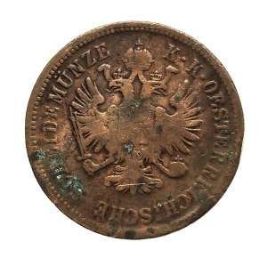 Austria, Franz Joseph I, 4 krajcars 1861 A, Vienna