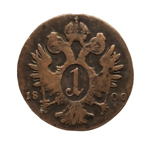 Austria, Francis II, 1 krajcar 1800 C, Prague