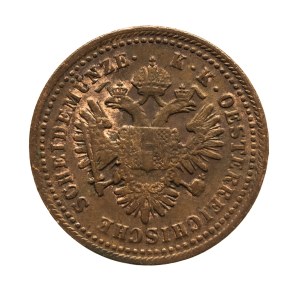 Austria, Franz Joseph I, 1 krajcara 1851 A, Vienna