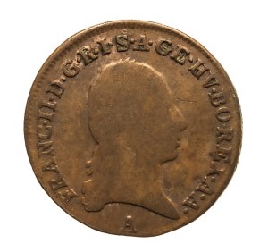 Austria, Francis II, 1/2 krajcar 1800 A, Vienna