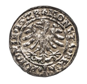 Poland, Sigismund I the Old, penny 1528, Cracow. Beautiful !!!
