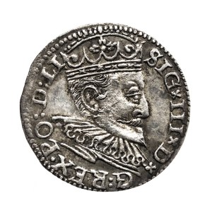 Poland, Sigismund III Vasa, trojak 1595, Riga.