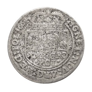 Polska, Jan II Kazimierz, złotówka (tymf) 1664 AT, Bydgoszcz