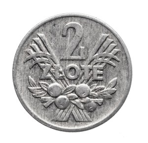 Poland, PRL, 2 zloty 1959 Berry, Warsaw