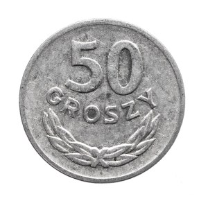 Poland, communist Poland, 50 pennies 1968, Warsaw