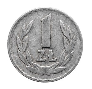 Poland, PRL, 1 zloty 1968, Warsaw