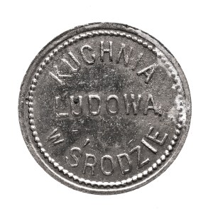 Poland, Środa Wlkp, token - People's Cuisine, face value 5