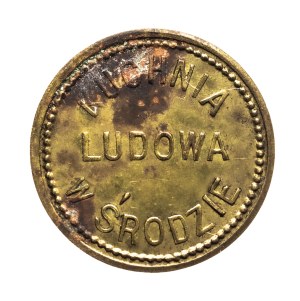 Poland, Środa Wlkp, token - Folk Cuisine, face value 3