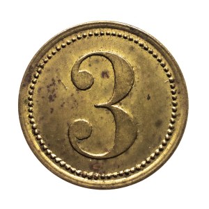 Poland, Środa Wlkp, token - Folk Cuisine, face value 3