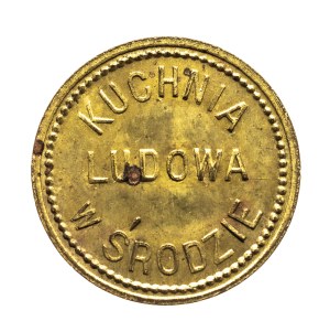 Poland, Środa Wlkp, token - Folk Cuisine, denomination 2