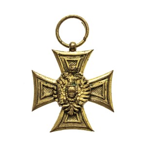 Austro-Węgry, Franciszek Józef I, Miniaturka Krzyż Oficerski za Służbę Wojskową 35 lat