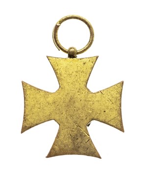 Austria-Hungary, Franz Joseph I, Miniature Officer's Cross for Military Service of 35 years