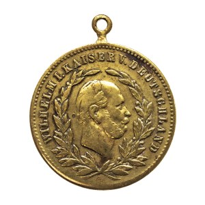 Niemcy, Prusy, Wilhelm I, Medal Na Pamiątkę Manewrów 1887