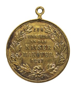 Germany, Prussia, Wilhelm I, Maneuver Commemorative Medal 1887