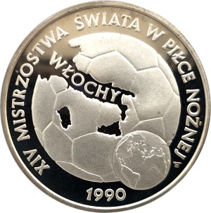 Poland, communist Poland, 20000 gold 1989, XIV World Cup - Italy 1990 - ball
