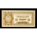 Poland, II Rzeczpospolita, 50000 POLISH MARKS, 10.10.1922, Series M.