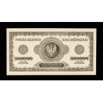 Poland, Second Republic, 500000 POLISH MARKS, 30.08.1923, Series G.