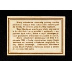 Poland, Second Republic, Zdawkowy Ticket 10 groszy, 28.04.1924.