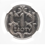 Poland, Second Republic, 1 zloty 1929. MS 62.