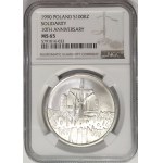 Poland, the Republic since 1989, 100,000 zloty 1990 SOLIDARITY - type B