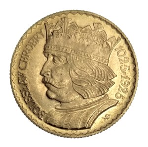 Polska, II Rzeczpospolita, 10 złotych 1925, Bolesław Chrobry, Warszawa