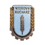 Poland, communist Poland, Model Cook badge
