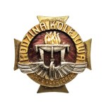 Poland, Second Republic, Badge for Sacrificial Labor - Railway Family